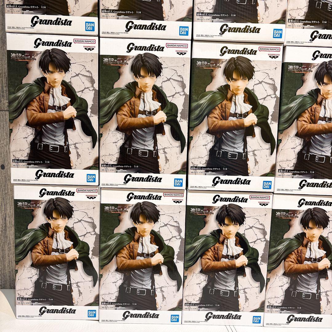 進撃の巨人Grandista（グランディスタ）-エレン-リヴァイ-20体セット