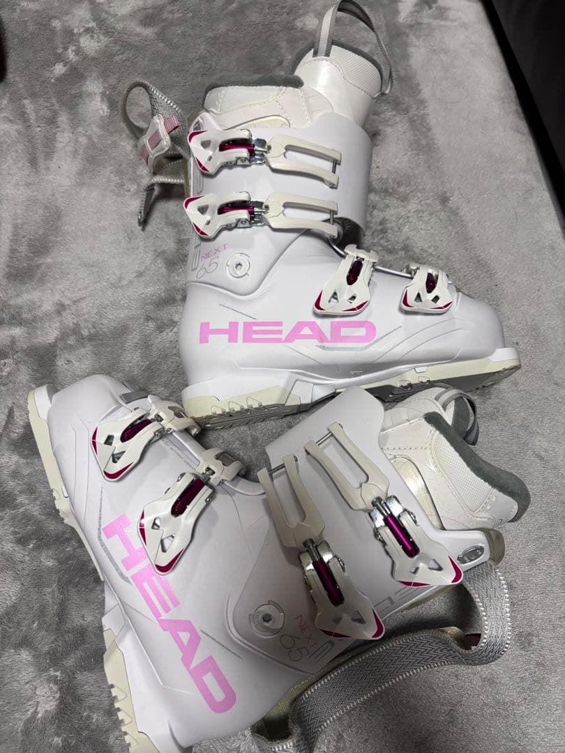 HEAD 女性用スキーブーツ ホワイト　25cm