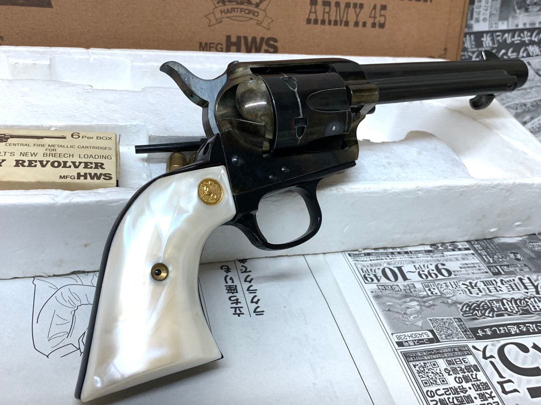 コルト SAA45 シングルアクションアーミー 45 モデルガン MFG HWS