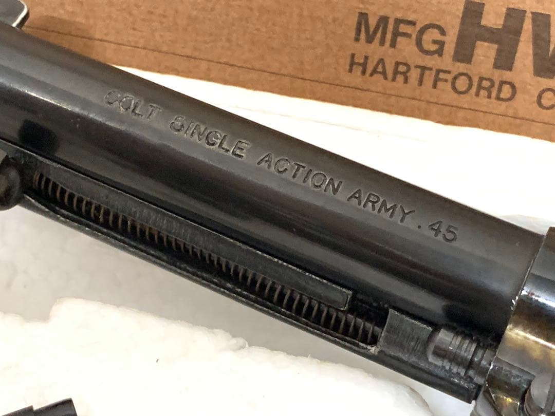 コルト SAA45 シングルアクションアーミー 45 モデルガン MFG HWS