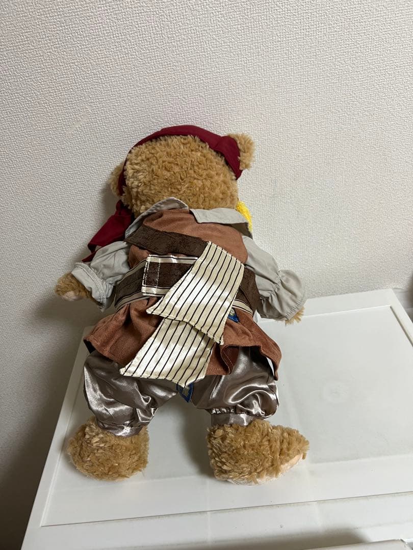 ダッフィーのぬいぐるみパイレーツコスチューム