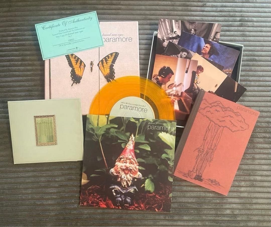 Paramore レコード セット　brand new eyes