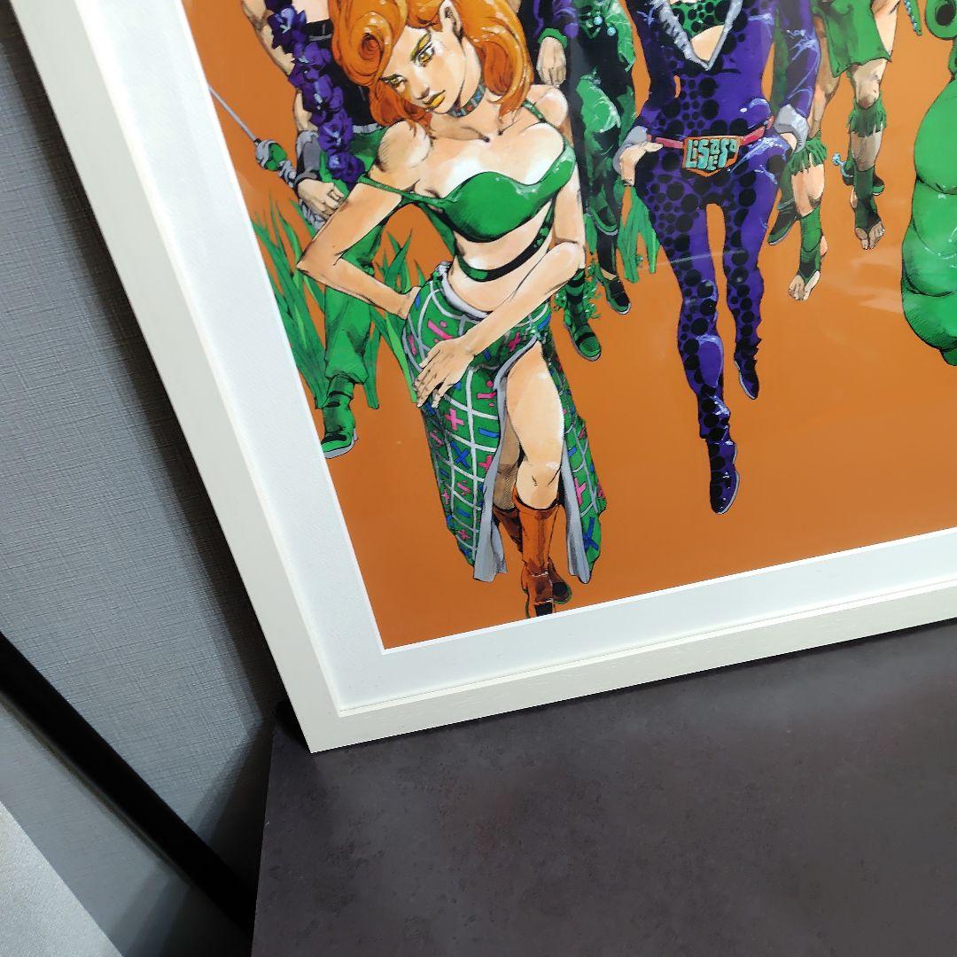 ジョジョの奇妙な冒険 複製原画 長崎 キーヴィジュアル ジョジョ展 冒険の波紋