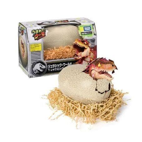 人気！ タカラトミー うまれて！ウーモ ジュラシックワールド T-レックスエッグ