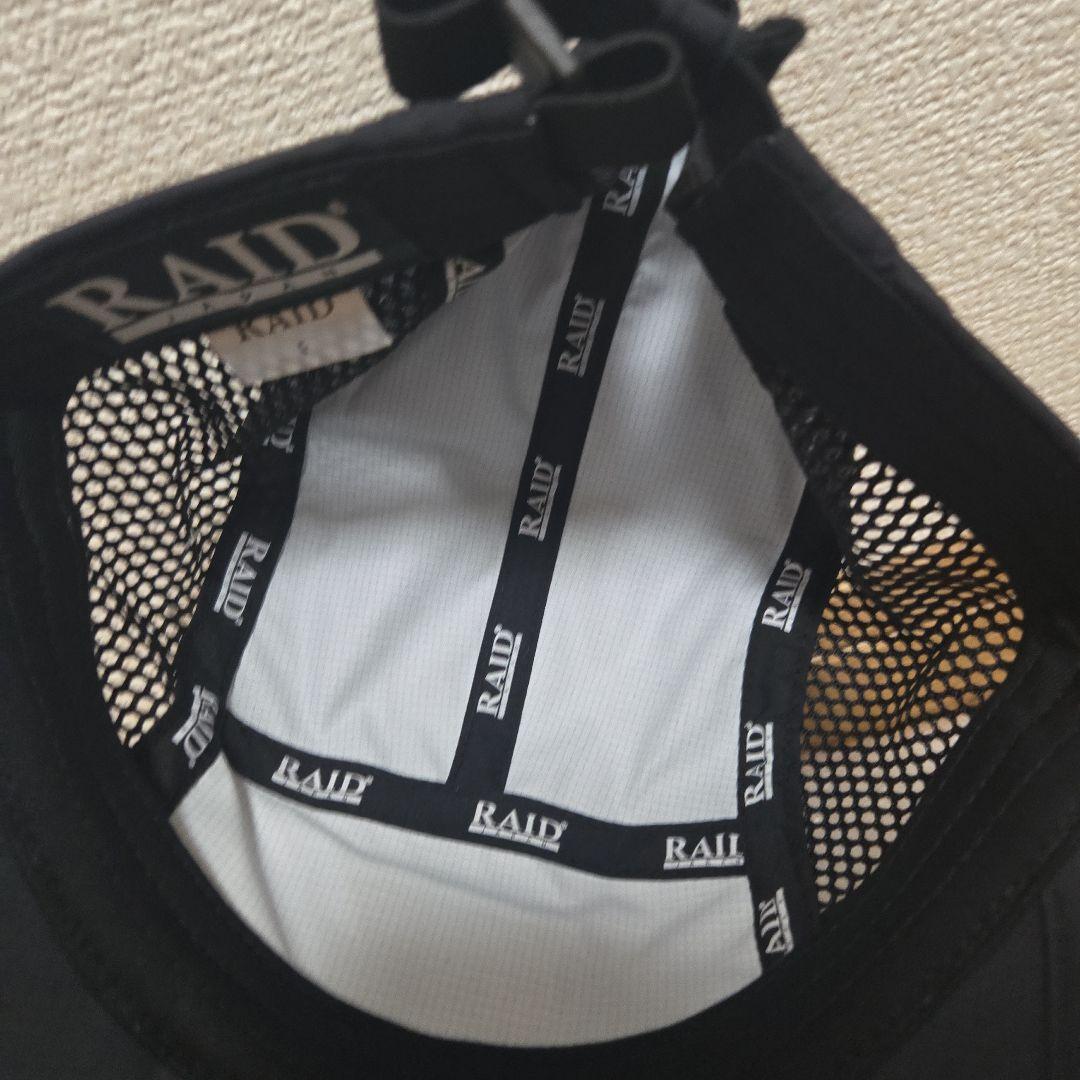 H*u様 レイドジャパン　サイドメッシュナイロンキャップ　ブラック　新品未使用