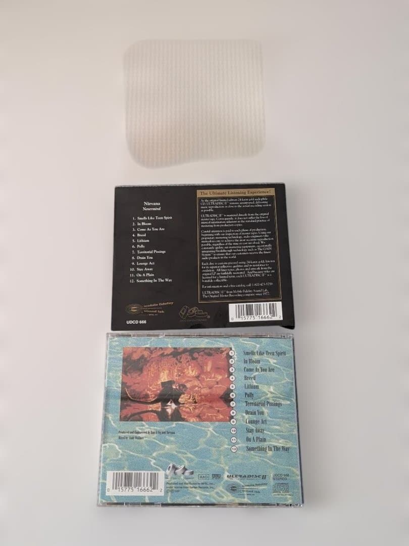 Nirvana NEVERMIND ULTRADISC 24K Gold 限定版