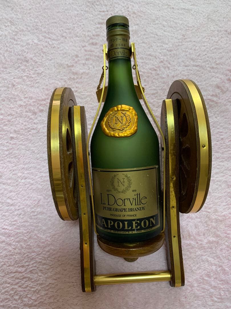 L. Dorville ナポレオンブランデー キャノン型スタンド