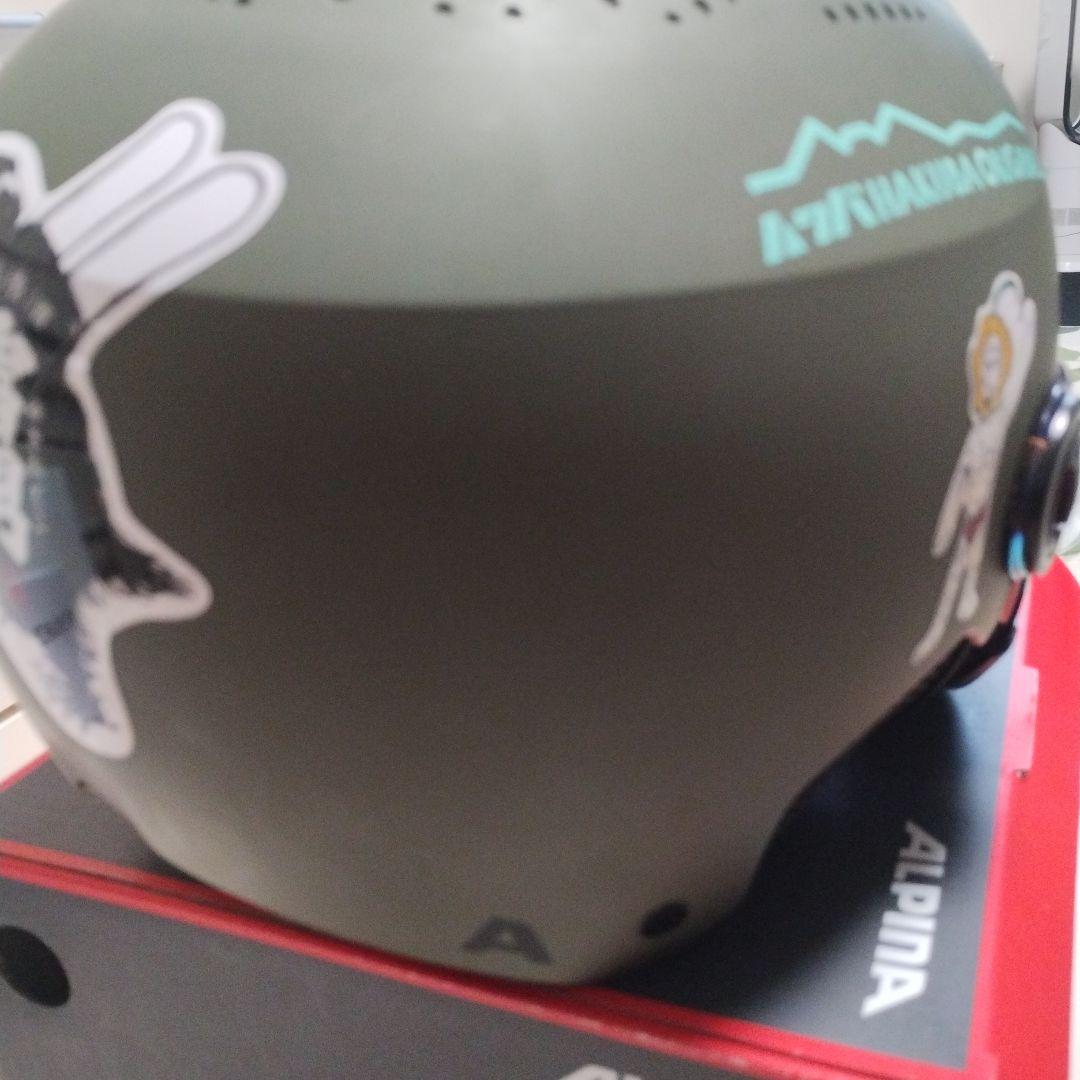 ALPINA(アルピナ) スキースノーボードバイザーヘルメット ミラーバイザー