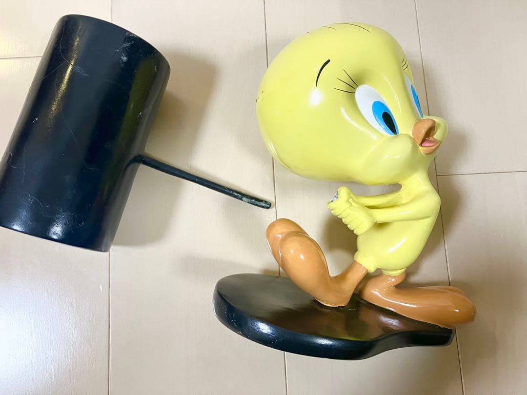 希少　ルーニーテューンズ　トゥイーティー　フィギュア　フィギュア　ハンマー