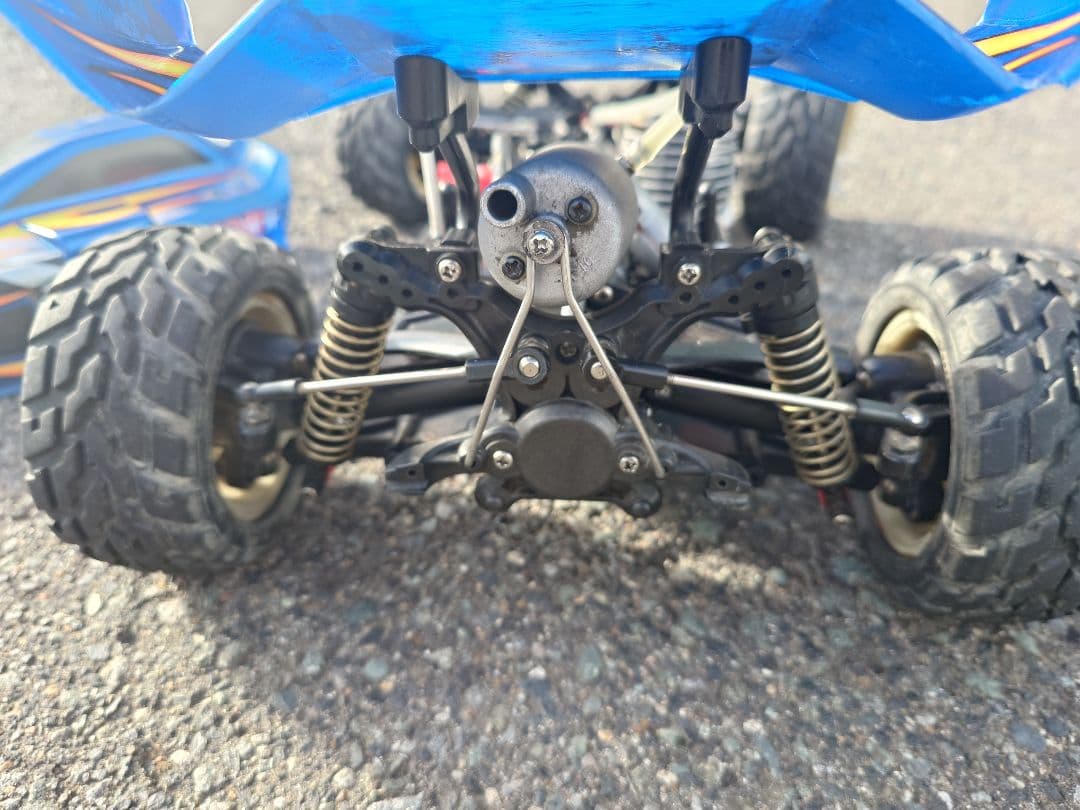 1/10タミヤ4WDエンジンバギー即走行可