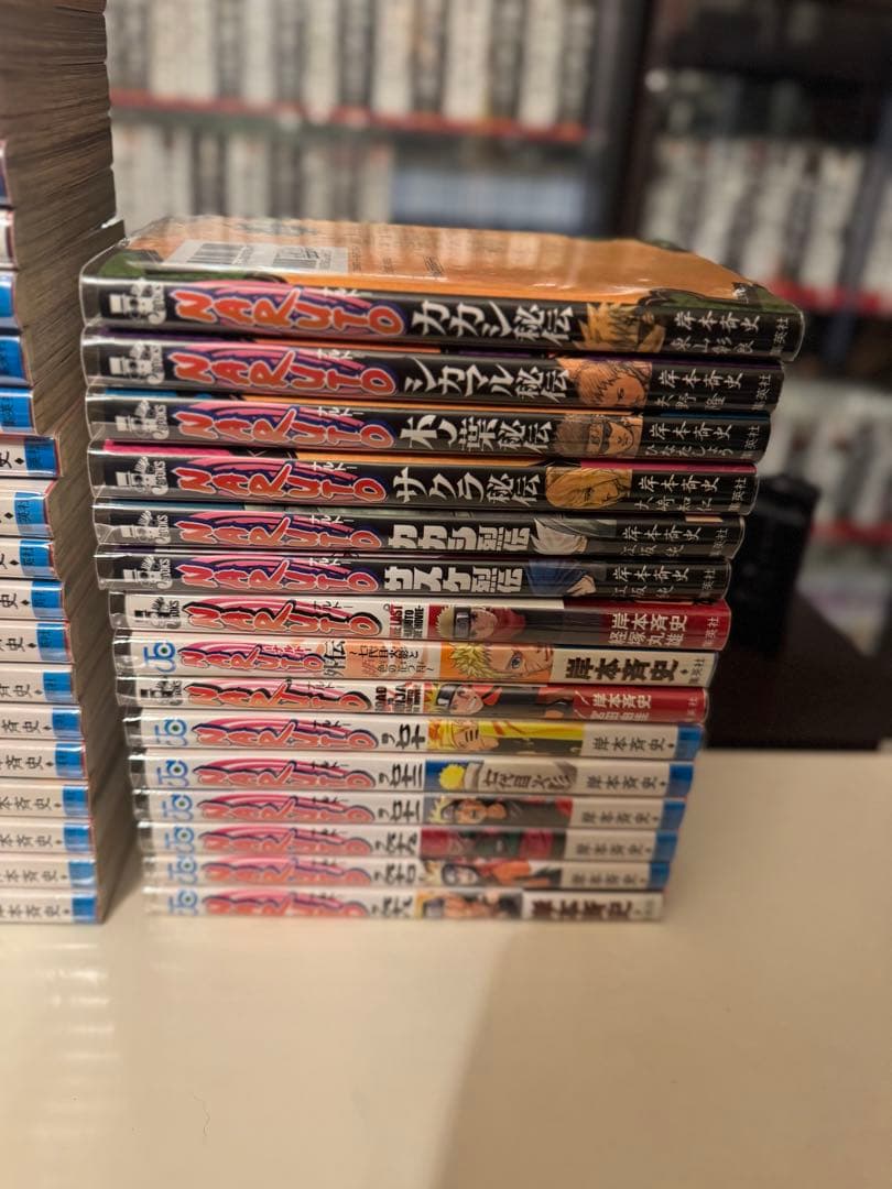 ち*も様 NARUTO全巻セット全巻ブックカバー付き関連本セット