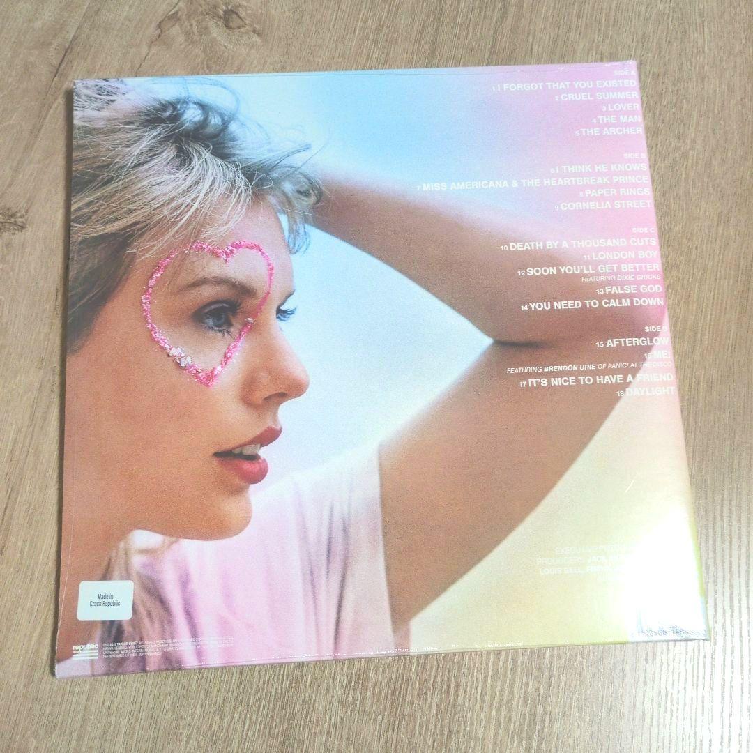 テイラー・スウィフト「ラヴァー」〈輸入盤（2 Coloured Vinyl）〉