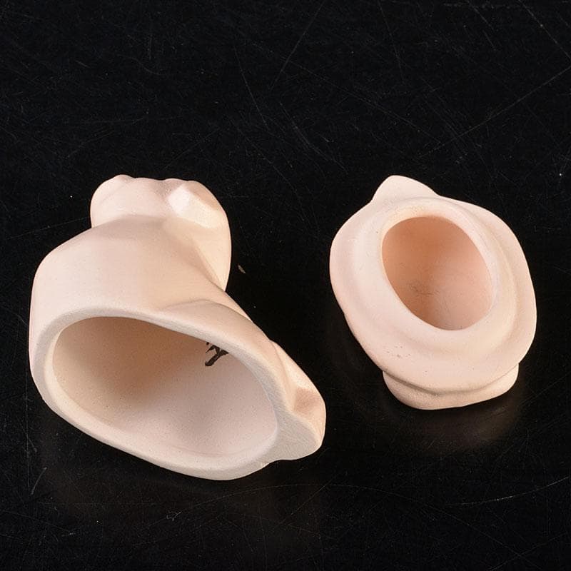 京焼　清水焼　錦染造　干支　戌　香合　藪内流　椅々斎花押　書付箱　V　6861