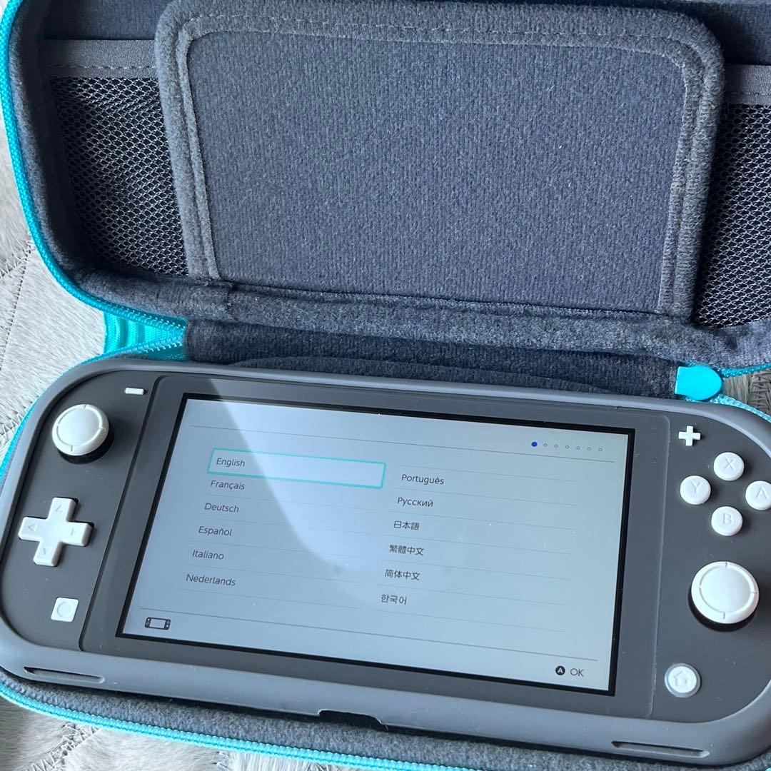 美品！動確済Nintendo Switch Lite グレー