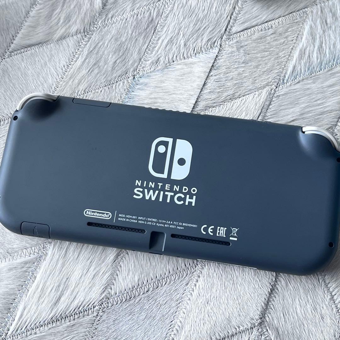 美品！動確済Nintendo Switch Lite グレー