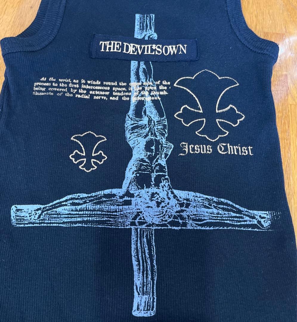 ★レア品★HYDE DEVIL’S OWN ブランド　十字架　黒タンク　ラルク