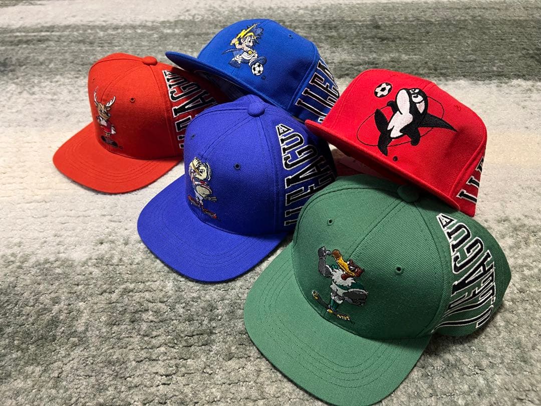 Jリーグキャップ　92年　デッドストック　セット