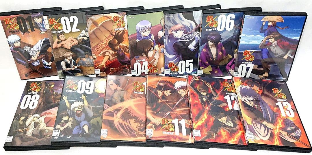 銀魂【DVD】シリーズ全100巻 + 劇場版/ジャンプアニメツアー 4作品