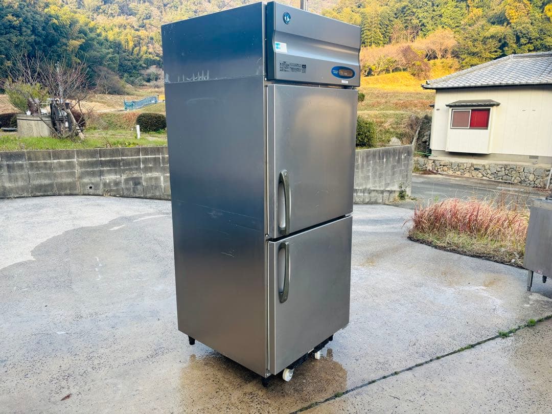M8★ホシザキ★2ドア冷凍庫 業務用 中古 キズ有 単相100v 50/60Hz