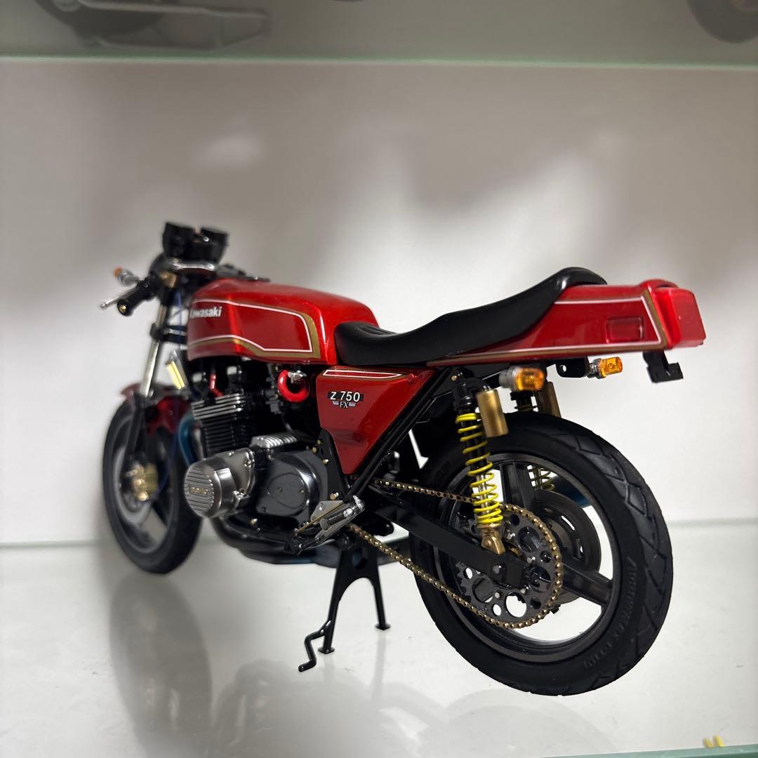 アオシマ　1/12 Z750FX 佐田正樹