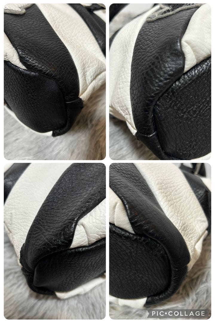 【希少】 muta × Black&White 2way ミニボストンバッグ