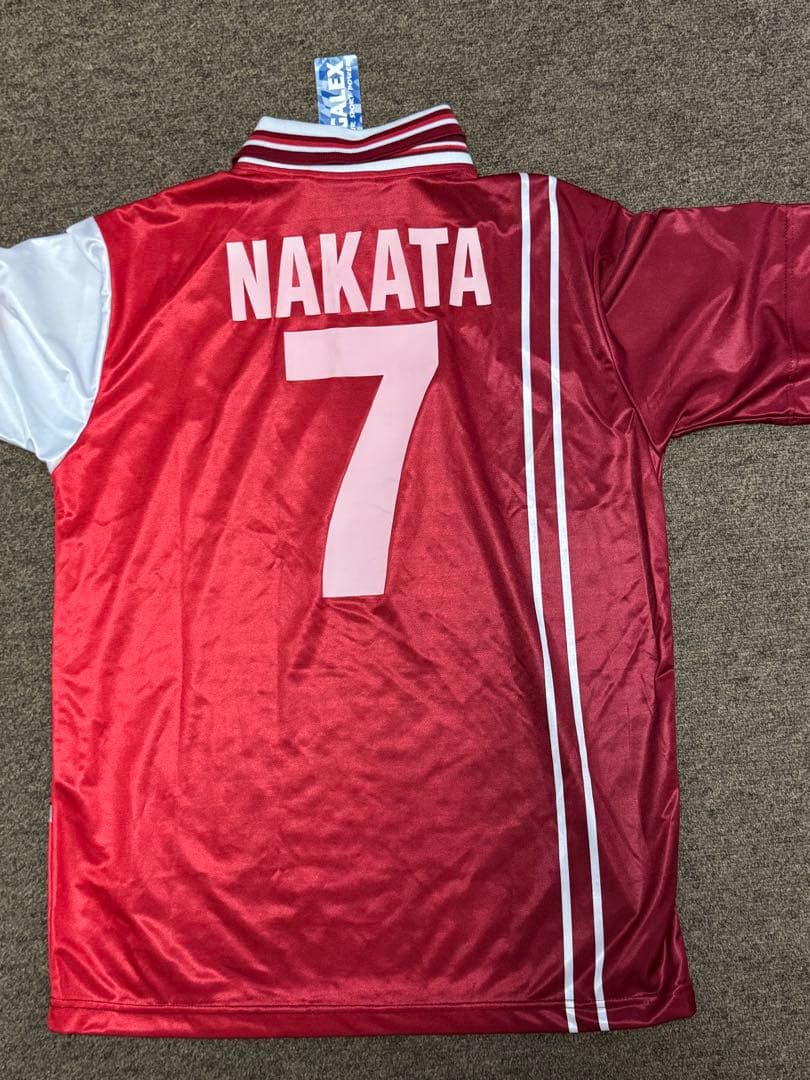 PERUGIA A.C. サッカーシャツ 赤/白