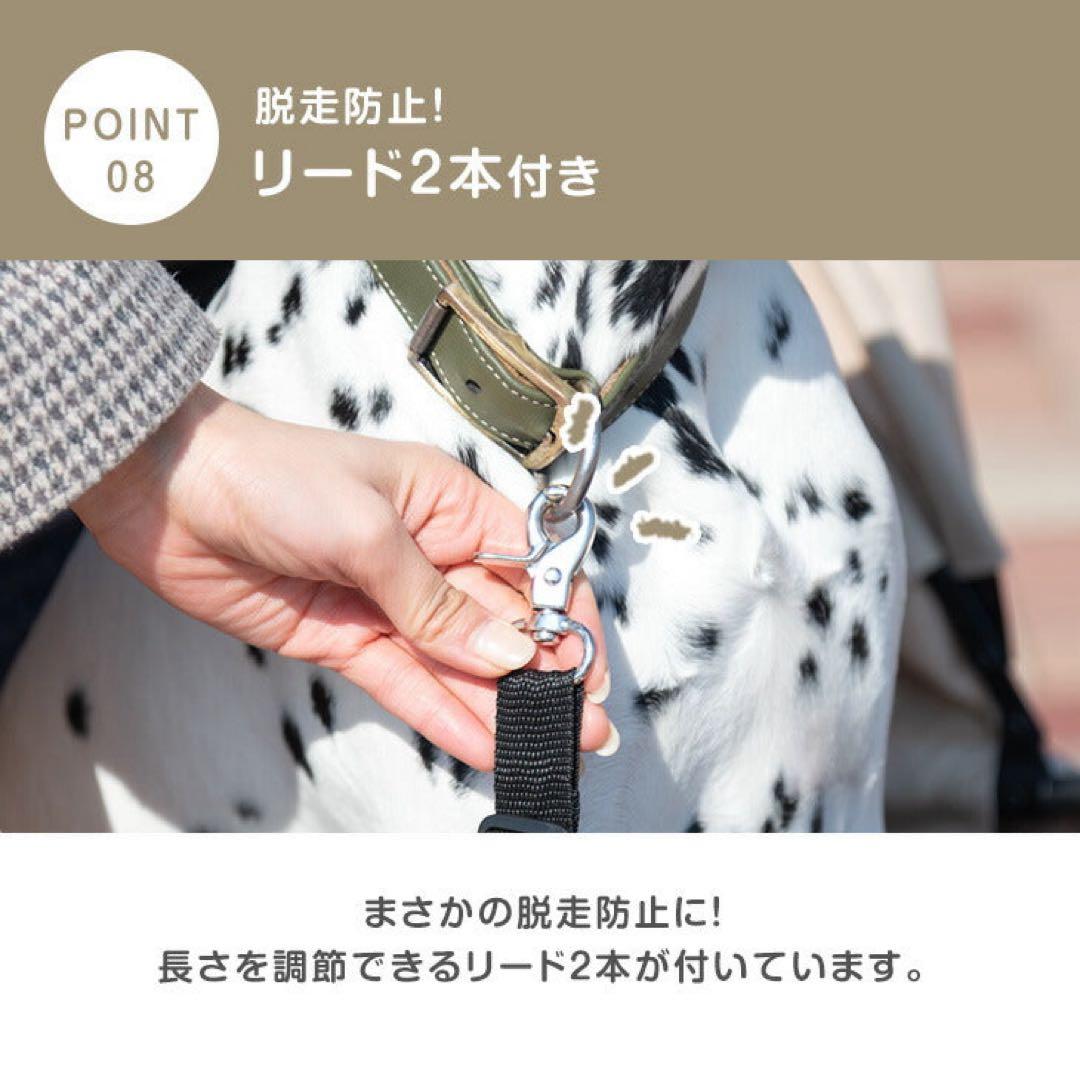 新品未使用　スロープ付きペットカート 大型犬対応 60kg耐荷重　ベージュ