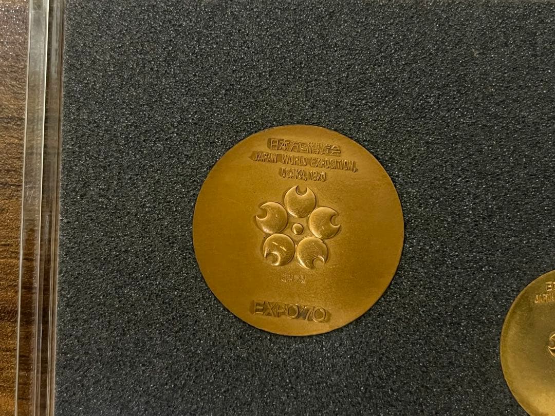 日本万国博覧会EXPO'70 記念メダルセット 金・銀・銅　説明書付　状態良好