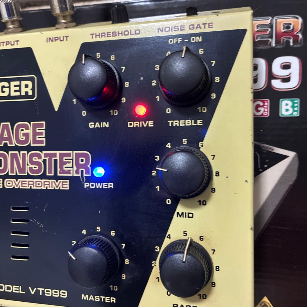 真空管オーバードライブ　BEHRINGER VT999 VintageTube