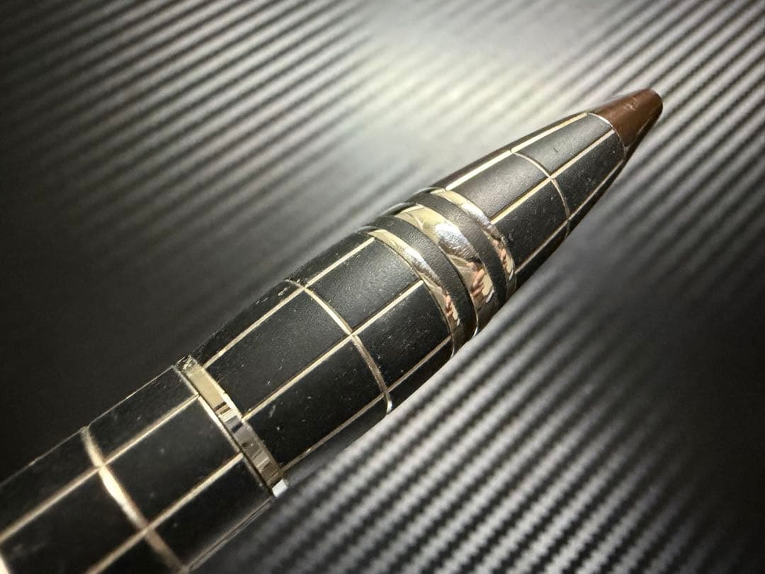 美品 モンブラン スターウォーカー メタルラバー ボールペン