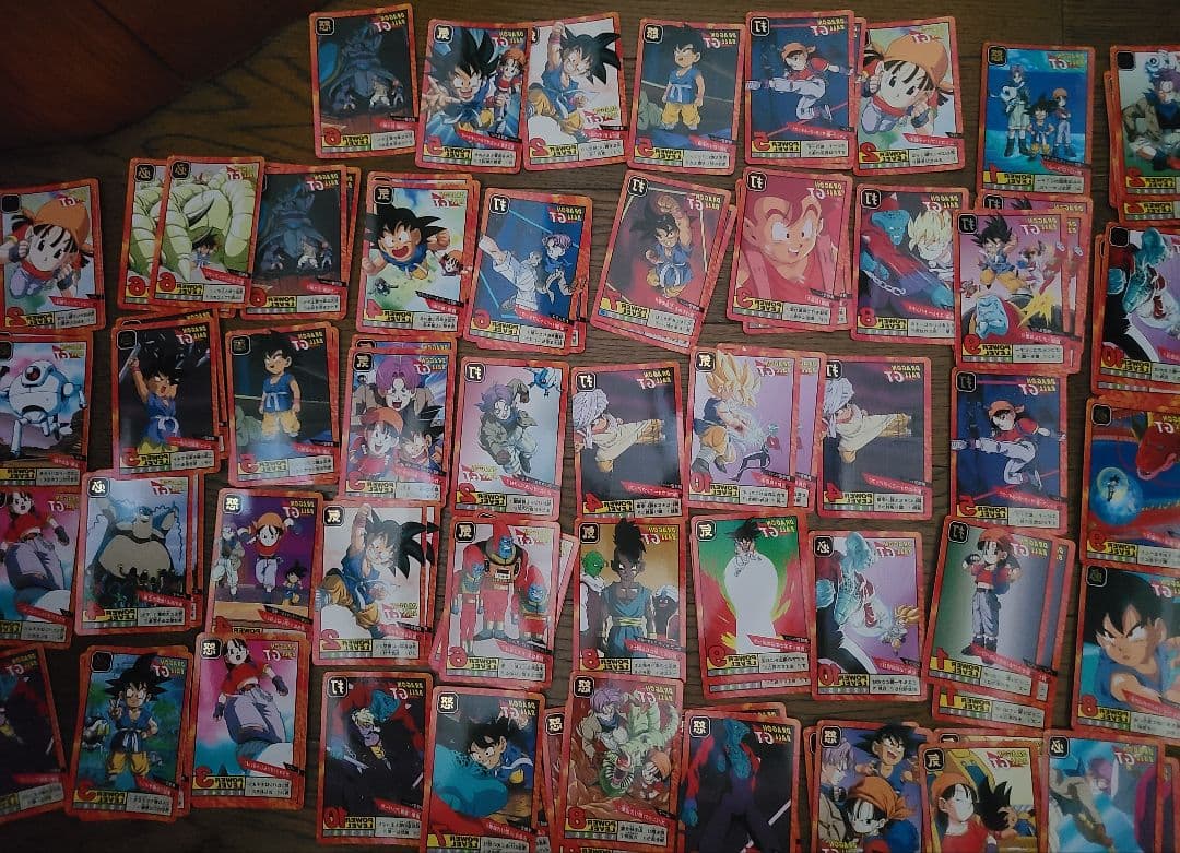 ドラゴンボールGT トレーディングカードセット　157枚