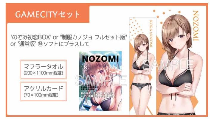 制服カノジョ2.5 のぞみ初恋BOX GAMECITYセット(Switch)