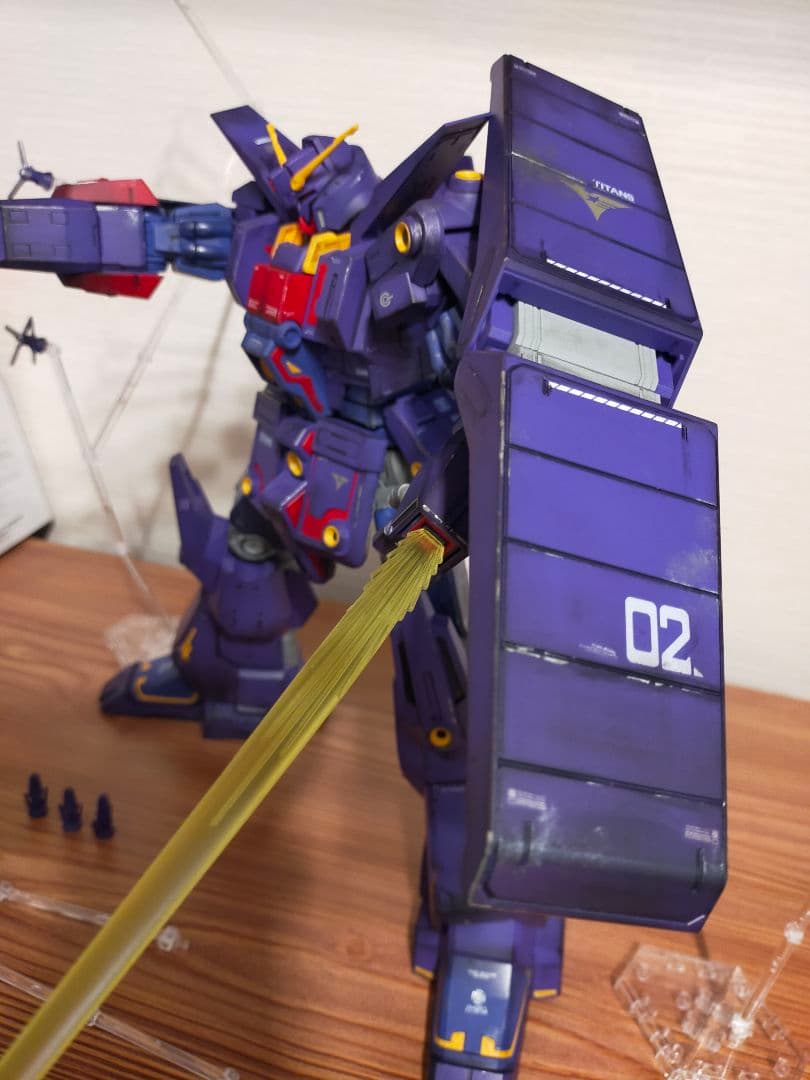 ガンプラ　HG　サイコガンダムMK-II　全塗装　完成品