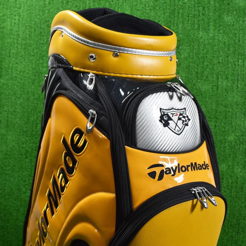 TaylorMade テーラーメイド エナメル キャディバッグ９型 超美品！