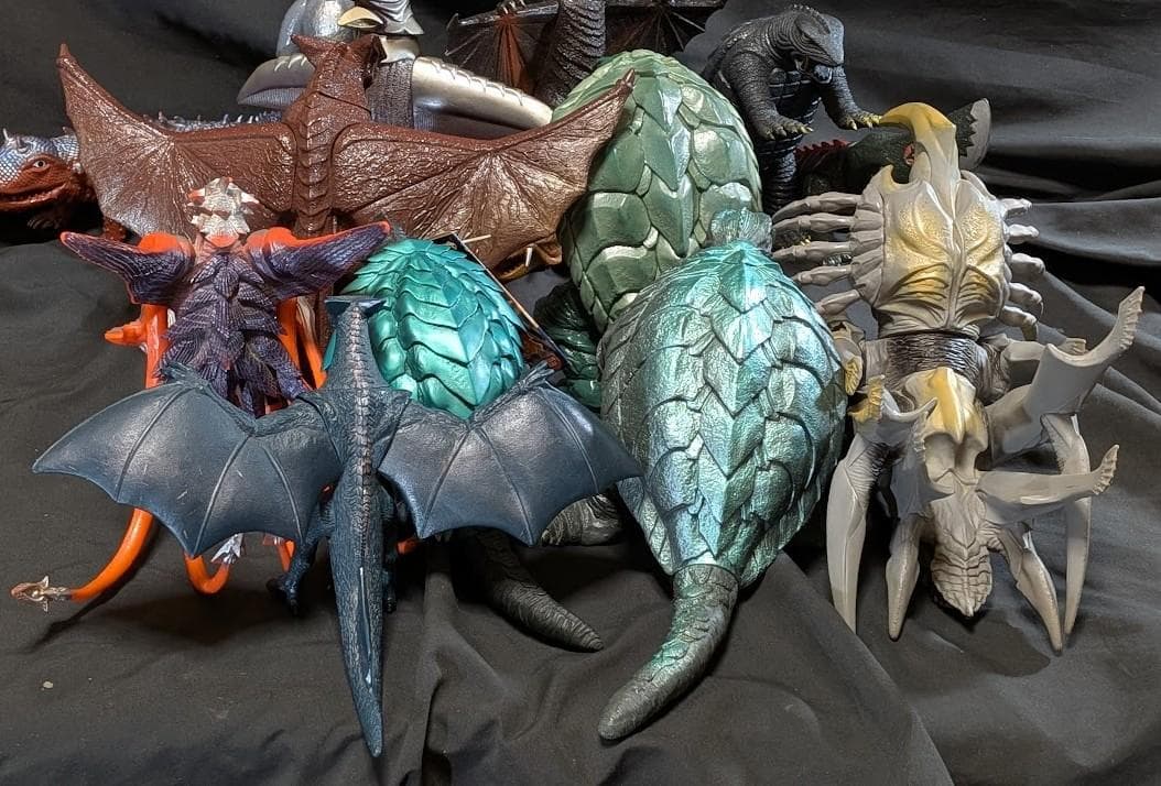 昭和～平成ガメラ＆登場怪獣（バンダイ）ソフビフィギュア・コンプリート14体セット
