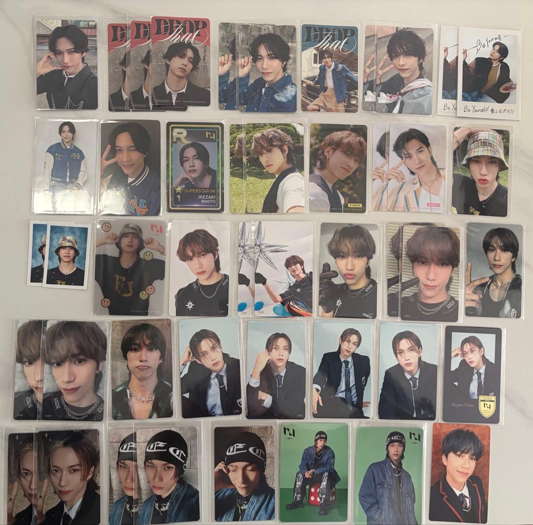 INI 池﨑理人セット　トレカ　缶バ　ポストカード　　最終値下げ