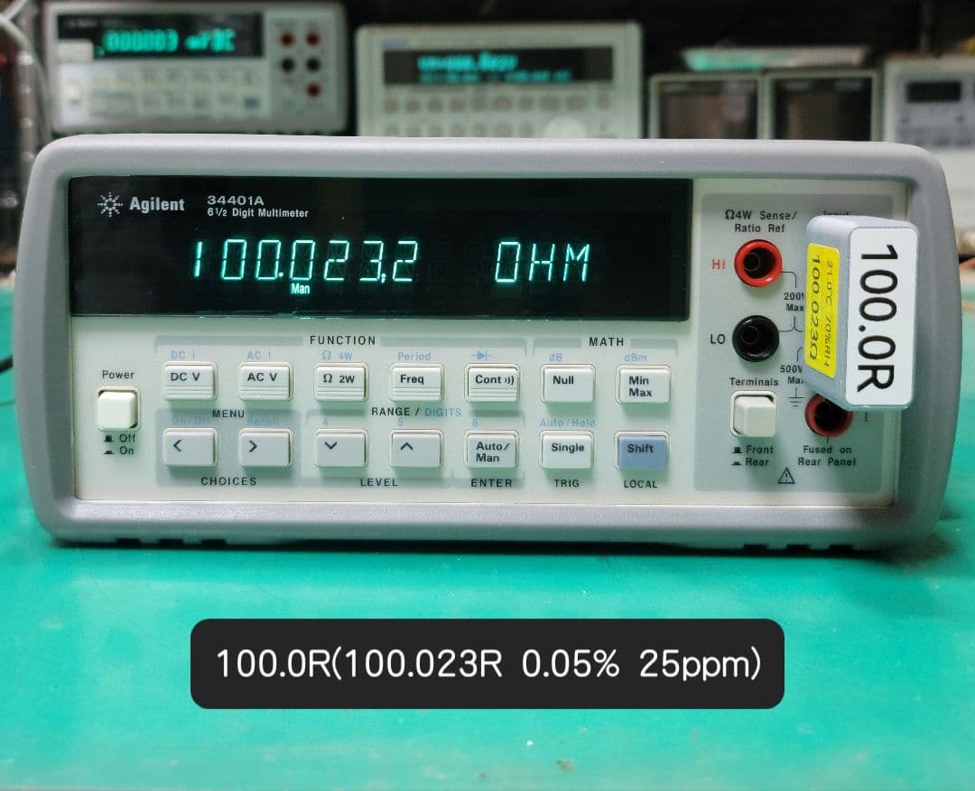 Agilent 34401A 6.5桁 DIGITAL MULTIMETER