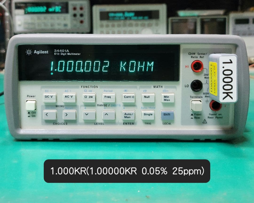 Agilent 34401A 6.5桁 DIGITAL MULTIMETER