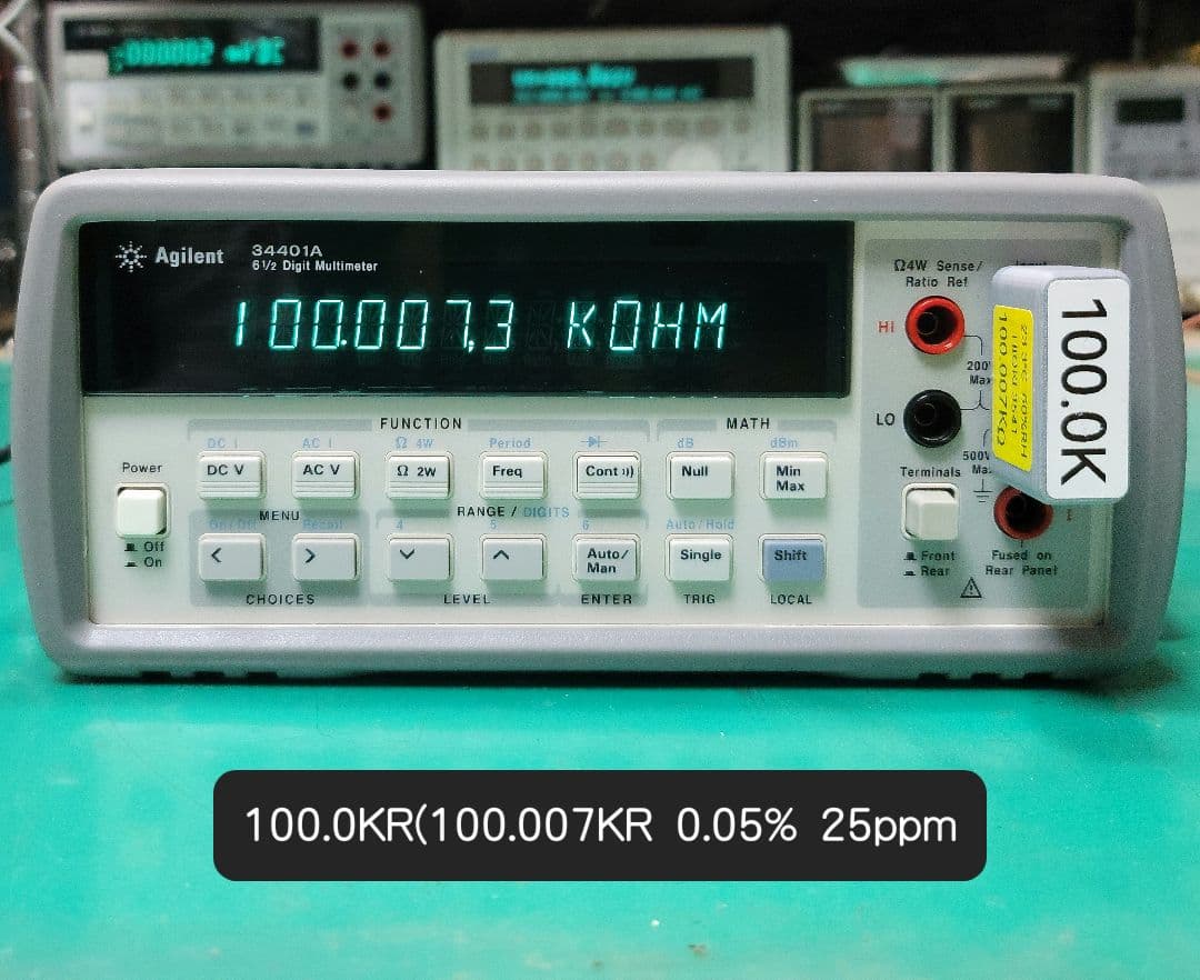 Agilent 34401A 6.5桁 DIGITAL MULTIMETER