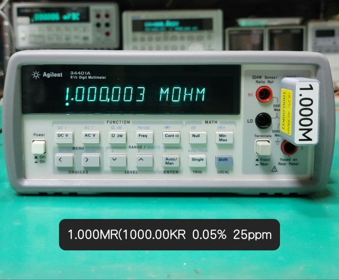 Agilent 34401A 6.5桁 DIGITAL MULTIMETER