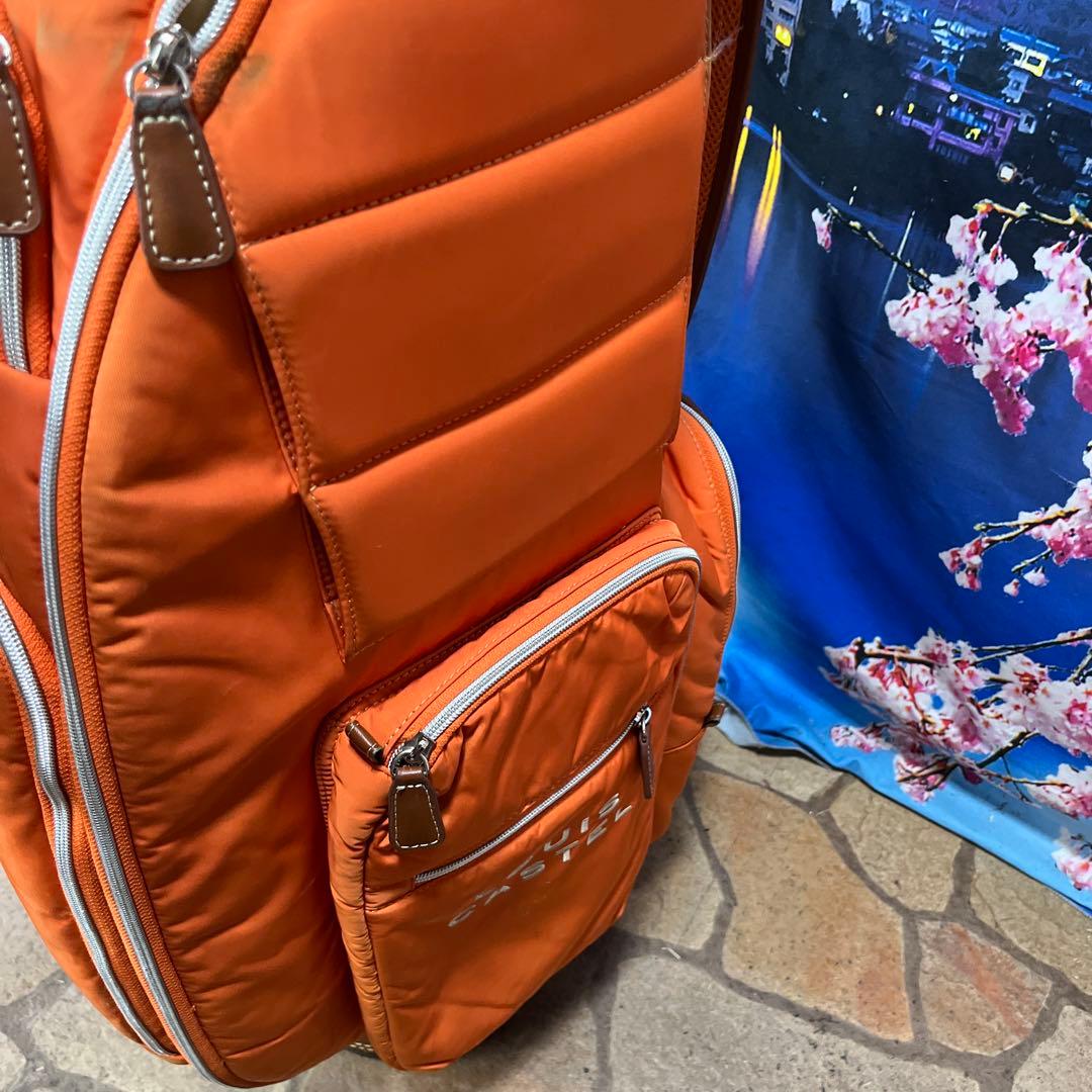 寶BT-1067 LOUIS CASTEL オレンジ キャディバッグ