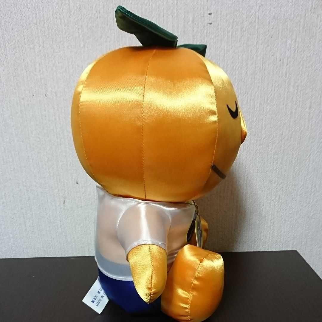 ▲レア商品 年代物 昭和レトロ飲料メーカーバヤリースオレンジ坊やぬいぐるみBIG