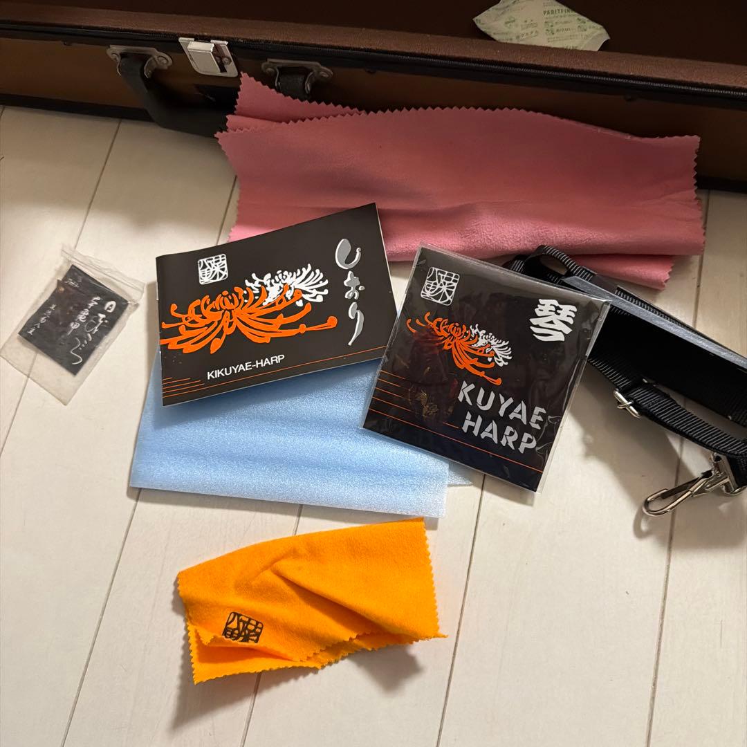 極美品　大正琴　菊八重　F 280 S ハードケース付き