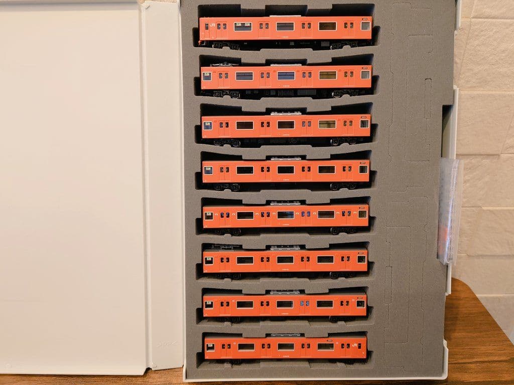 TOMIX JR201系(JR西日本30N更新車・オレンジ)2007年仕様