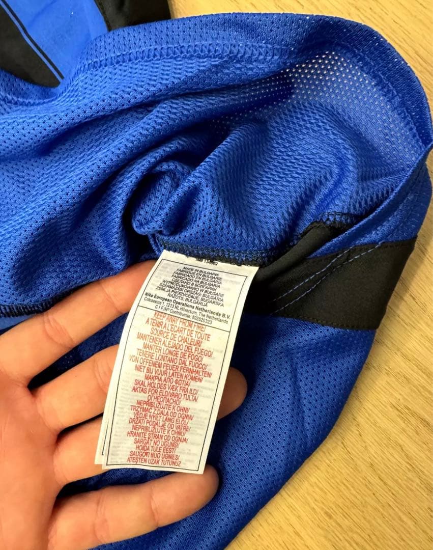 インテル・ミラノ カンナバーロ 実使用 2003-2004 チャンピオンリーグ