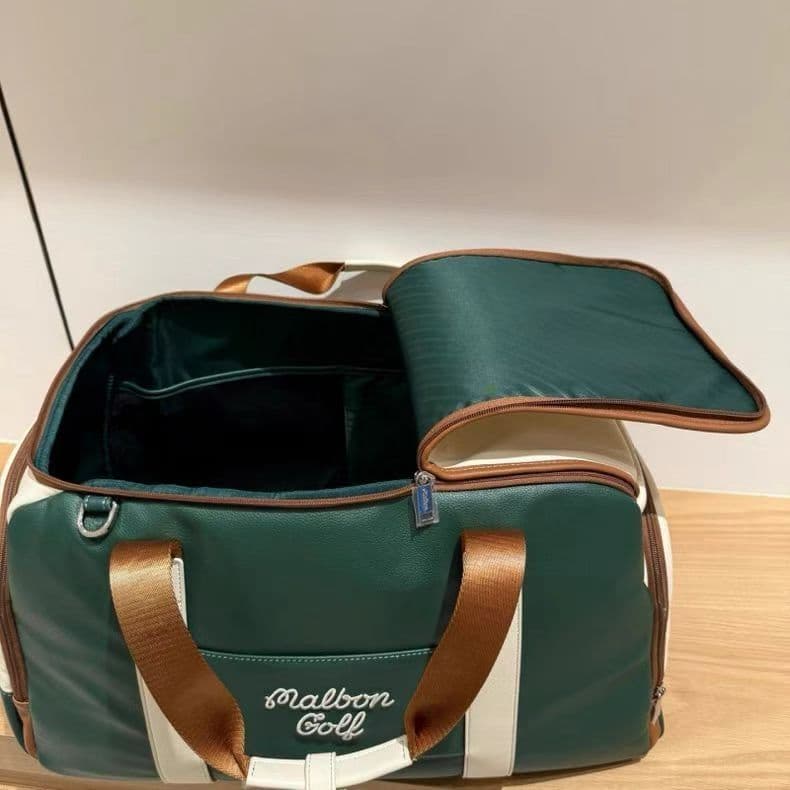 即発送●マルボンゴルフボストンバッググリーン