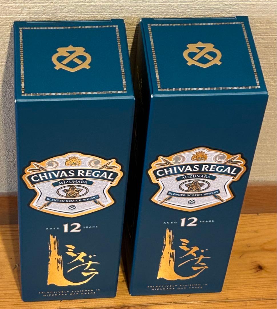 CHIVAS REGAL 12年 ミズナラ　2本セット