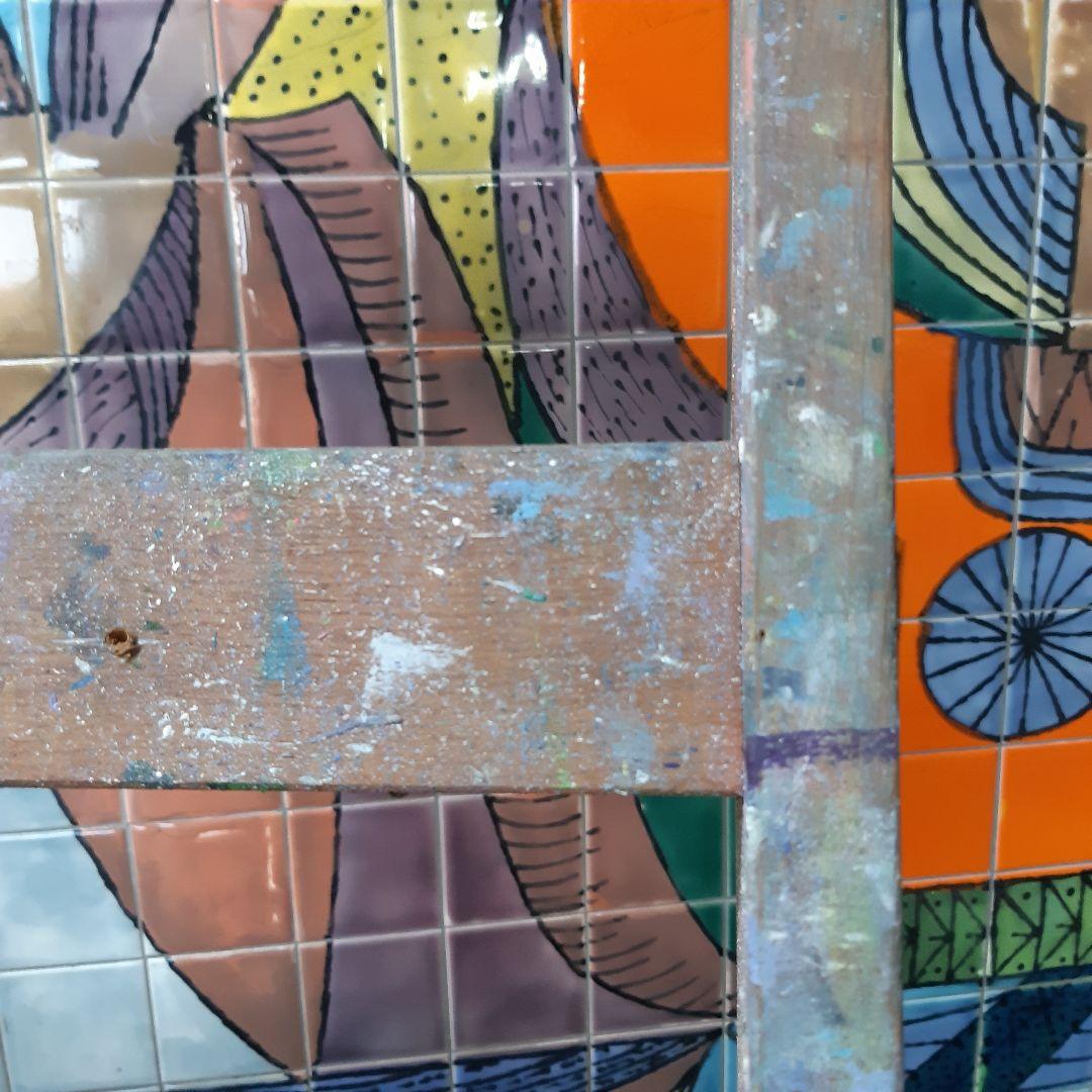 イーゼル　インテリア　画材　油絵　大道具　木製　フランス　パリ　キャンバス