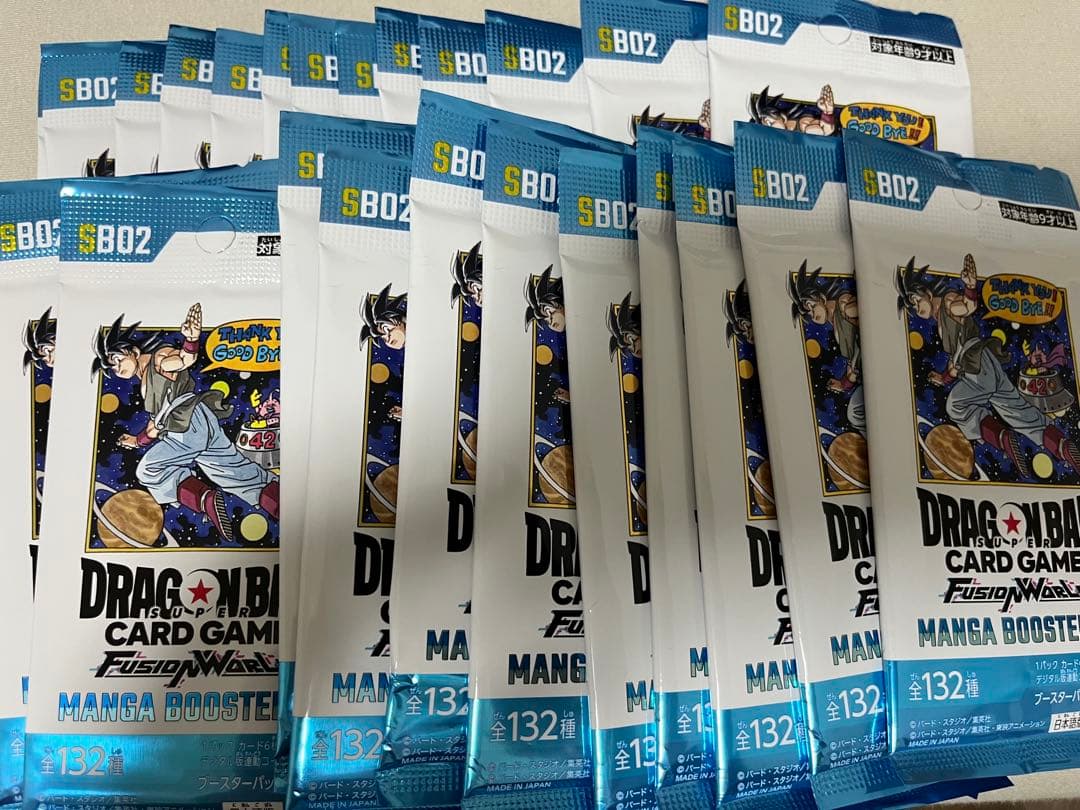 ドラゴンボール　マンガ　manga booster 24パック箱無　パックのみ
