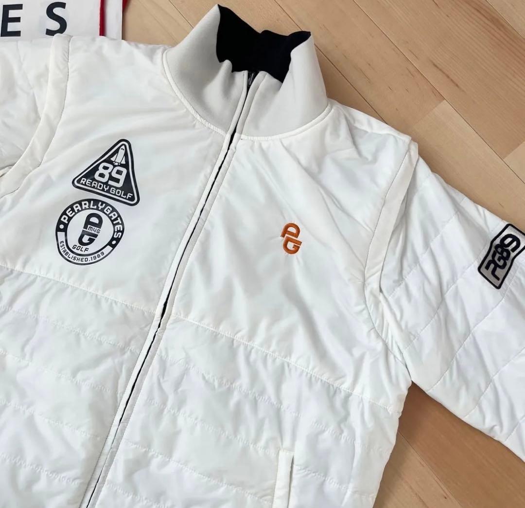 パーリーゲイツ 4WAY ボーダー柄リバーシブルジャケット 正規品 希少7サイズ